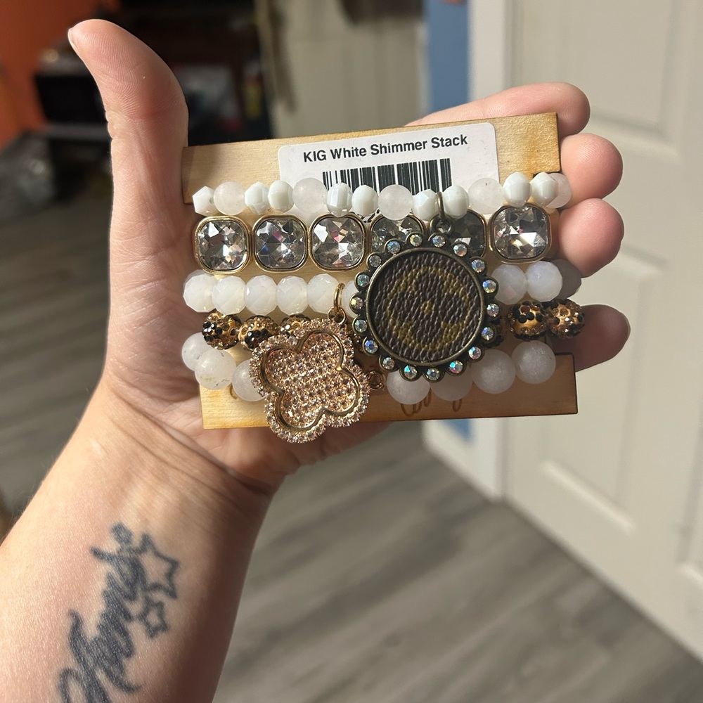 KIG White Shimmer Stack - NEW